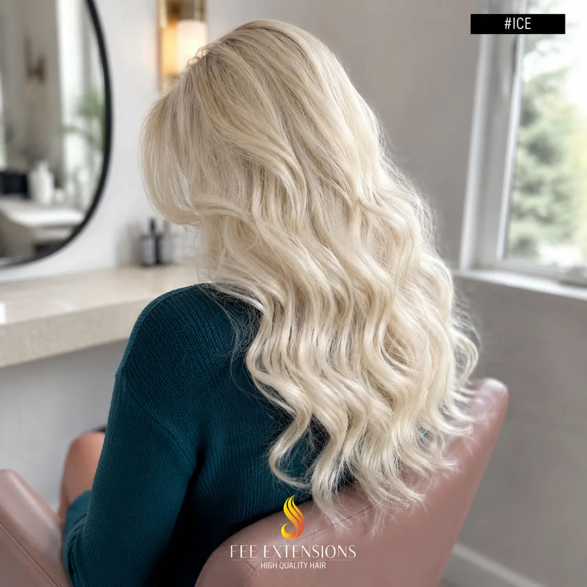Colour #ICE – Dans les cheveux